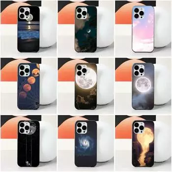 Чехол для телефона Moon для Iphone 7 8 Plus X Xr Xs 11 12 13 Se2020 Mini Mobile Iphone 14 Pro Max Чехол iphone 12