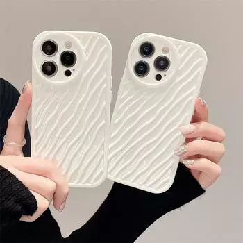 Чехол для телефона Moskado с волнистым рисунком ряби воды для Iphone 14 11 13 12 Pro Max X Xr Xs Max 14 7 8 Plus, мягкая задняя крышка из ТПУ, бампер for iphone13(6.1 )