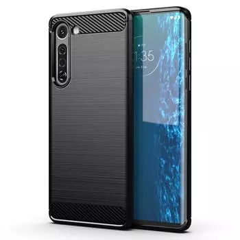 Чехол для телефона Moto E5 E6 Play E7, прочный мягкий чехол из углеродного волокна для Motorola G5 G6 G7 G8 G9 Power Plus G10 G20 G30, чехол Moto E5 (G6 Play) чёрный