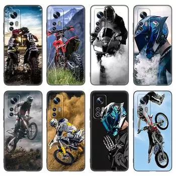 Чехол для телефона Motocross Cross Dirtbikes для Xiaomi Mi 10T 11i 11T Note 10 11 Lite NE F1 POCO F3 M3 X3 GT NFC M4 X4 Pro 5G Xiaomi Mi 11 5G