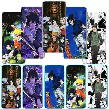 Чехол для телефона Motorola Moto Edge 40 30 neo G54 G24 G84 iPhone 15 14 Xiaomi Redmi Note 13 12 11 Pro Samsung Galaxy A34 с рисунком Саске Нара Шикамару