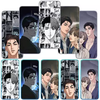 Чехол для телефона Motorola Moto Edge 40 30 neo G54 G24 G84 iPhone 15 14 Xiaomi Redmi Note 13 12 11 Pro Samsung Galaxy A34 с рисунком аниме Joo Jaekyung Jinx