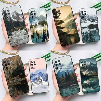 Чехол для телефона Mountain для OPPO A15 A16 A5S A5 A9 A31 A53 A53S A52 A72 A83 A91 A93 A54 A74 A94, чехол OPPO A94 4G
