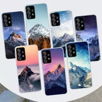 Чехол для телефона Mountain Peak Forest для Samsung Galaxy A51 A71 A50 A70 A40 A30 A20E A10 A41 A31 A21S A11 A01 A6 A8 + A7 A9 Plus Samsung A51 4G