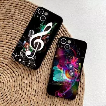 Чехол для телефона Music Note с музыкальным скрипичным ключом для iphone14 11 12 Pro 8 7Plus SE 2020 X Pro 14 MAX 12 13 MINI XR XS, мягкие чехлы для телефонов iphone XR