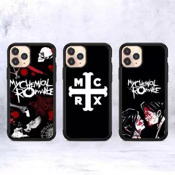 Чехол для телефона My Chemical Romance, силиконовый чехол из ПК + ТПУ для iPhone 11 12 13 Pro Max 8 7 6 Plus X SE XR Hard Fundas 6plus or 6s plus