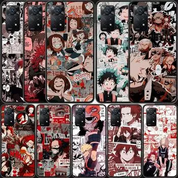 Чехол для телефона My Hero Academia Manga для Xiaomi Redmi K40 Pro 10 Prime 10A 10C 10X 9 9A 9C 9T 8 8A 7 7A 6 6A S2 K30 K20 Redmi 9