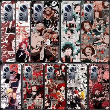 Чехол для телефона My Hero Academia Manga для Xiaomi Poco X4 X3 NFC M4 Pro 5G GT M2 M3 Mi Note 10 Lite F3 F2 F1 A1 A2 A3 CC9E Capa Coque Xiaomi Mi A1