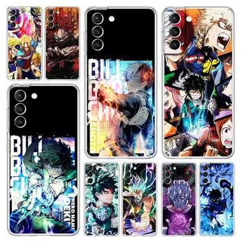 Чехол для телефона «My Hero Academia» с изображением аниме Изуку Деку для Samsung Galaxy S22 5G S20 Ultra S21 FE 5G S10E S9 S8 S10 Plus Note 20 10 Samsung S8