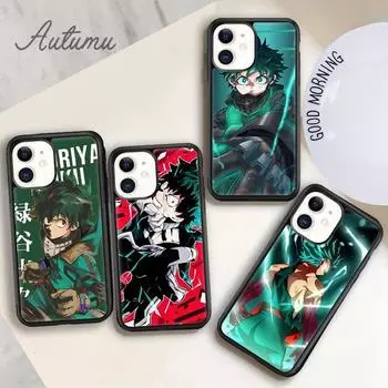 Чехол для телефона «My Hero Academia» с рисунком аниме «Япония» для iPhone 11 12 13 14 Pro Max mini XR XS SE 2020 7 8 Plus Samsung S21 S22 iPhone 6plus