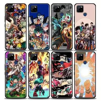Чехол для телефона «My Hero Academia» с аниме для OPPO Realme 5 6 7 7i 8 8i 9 9i V25 F9 F17 F19 5G 4G Pro Narzo Speed, черный мягкий чехол, принципиально Realme 5(5i 5s 6i)