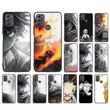 Чехол для телефона My Hero Academy для Motorola Moto E32 E20 E40 G22 G52 G20 G30 G100 G60 G50 G10 GPure GStylus G9 One Action Macro Moto G9 Plus