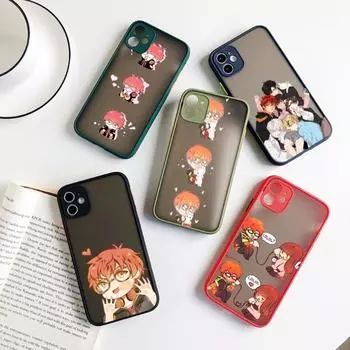 Чехол для телефона Mystic Messenger для iPhone 14 13 12 11 Mini Pro Max XS X Max XR 8 7 Plus SE 2022, цветной чехол для телефона iPhone 14