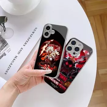 Чехол для телефона N128 Anime One Piece Gear 5 для iPhone 16 15 13 Pro Max Samsung S24 S23 A54 A35 Xiaomi Redmi Note 13 Pro с покрытием из закаленного стекла for iPhone 6/6S