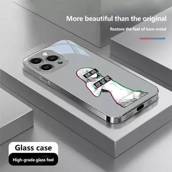 Чехол для телефона N172 Hentai Harajuku Anime Girl для iPhone 16 15 Pro Max Samsung S24 S23 A54 A35 Xiaomi Redmi Note 13 Pro с покрытием из закаленного стекла for iPhone 6/6S