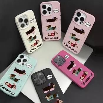 Чехол для телефона на ощупь для iPhone 11 13 16 Pro Max iPhone XR XS Max 14 15 Pro Max 12 13 Pro Max 16 Plus 13 Pro 14 Pro с рисунком в виде макарон iPhone 16 Pro Max розовый