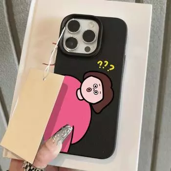 Чехол для телефона на ощупь для iPhone 11 13 16 Pro Max iPhone XR XS Max 14 15 Pro Max 12 13 Pro Max 16 Plus 13 Pro 14 Pro с рисунком в виде макарон iPhone 16 Pro Max розовый