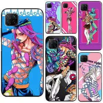 Чехол для телефона Narciso Anasui Stone ocean для Huawei P40 Lite P20 P30 Pro Nova 5T P Smart Z 2019 2021 Honor 50 10i 8X 9X Huawei P20