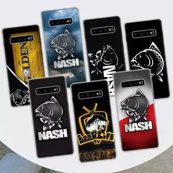 Чехол для телефона Nash Fishing Art для Samsung Galaxy S10 Plus S20 FE S21 S22 Ultra S10E S9 S8 + S6 S7 Edge Lite Shell Coque Samsung S10