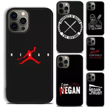 Чехол для телефона Negan is coming для iPhone 5 6 7 8 Plus X XR XS SE2020 Apple 11 12 13 mini Pro Max Galaxy S10 S20 S21 iPhone 5 5S SE
