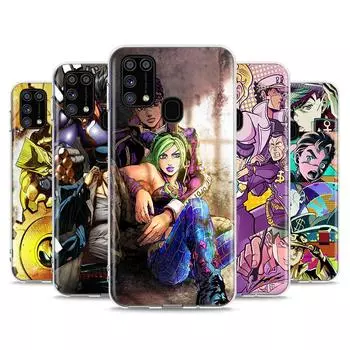 Чехол для телефона «Невероятные приключения Джоджо Джоджо» для Samsung Galaxy Note 20 10 9 8 Plus Ultra Lite M21 M31 M31S M10S M20 M21 M32 M12 Note 20 5G
