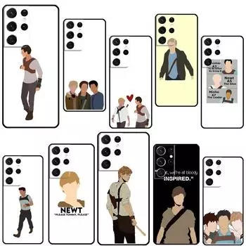 Чехол для телефона Newt The Maze Runner для Samsung Galaxy S21 Ultra S20 FE S8 S9 S10 S22 Plus Note 20 Ultra, полное покрытие Galaxy S9 Plus