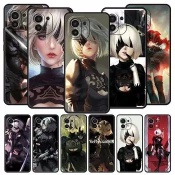 Чехол для телефона Nier Automata Cartoon для Xiaomi Poco X3 NFC F3 M3 M4 Mi Note 10 12 11 Ultra 11T Pro 10T Lite 5G 9T 11i 11X Xiaomi Poco F3