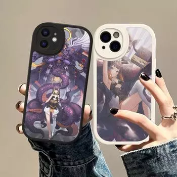 Чехол для телефона Ninomae Ina из твердой кожи для iPhone 14 13 12 Mini 11 14 Pro Max Xs X Xr 7 8 Plus Fundas iphone XS MAX