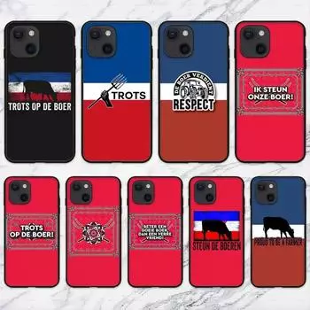 Чехол для телефона No Farmers No Food Trots Op De Boer для iPhone 11 12 Mini 13 14 Pro XS Max X 8 7 6s Plus 5 SE XR Shell iPhone12PRO
