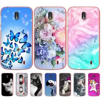 Чехол для телефона Nokia 1 Plus, чехол с милым мультяшным рисунком, силиконовая мягкая задняя крышка Nokia 1 для Nokia1 Plus, чехол-бампер, чехол for Nokia 1