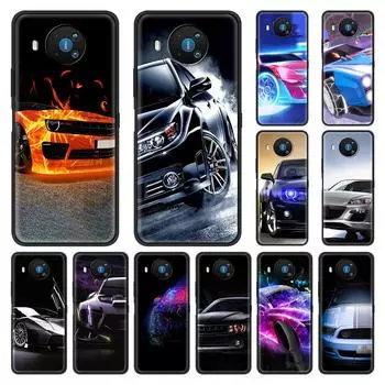 Чехол для телефона Nokia 2,2 3,2 2,3 4,2 7,2 1,3 5,3 2,4 3,4 C3 1,4 5,4 C10 C20 G10 G20 X10 X20, чехол в виде ракушки, крутой автомобиль Nokia 2.2