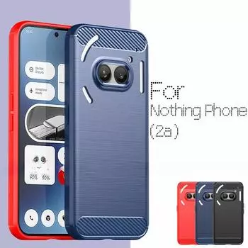 Чехол для телефона Nothing Phone 2a Чехол для телефона Nothing Phone 2a Противоударный роскошный матовый защитный чехол для телефона из ТПУ Чехол для телефона Nothing Phone 2a Nothing Phone 2a чёрный