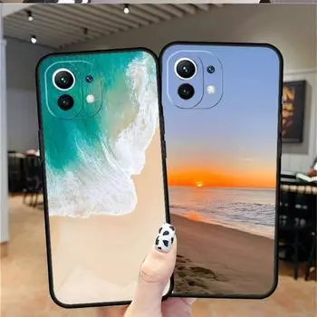 Чехол для телефона Ocean Beach для Xiaomi Redmi 7A 8 8A 10 9T 9 9A 10A Pro Note 9S 11 10S 7 11S Plus задняя крышка Redmi 7