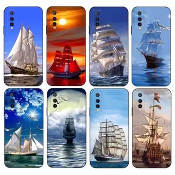 Чехол для телефона Ocean Ship для VIVO Y31 IQOO U5 U5x 9 V21e V23 Y31s Y73 X60 X70 X80 Y33s Y21 Y76 Y15s T1 Pro Plus VIVOY76 5G