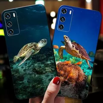 Чехол для телефона Ocean Turtle для Huawei Y6 Y5 Y7A Y7P Y9 Pro Y5P Y7 Prime 2020 2019 Nova 9S 9RO 9SE задняя крышка HUAWEI Y3 2017