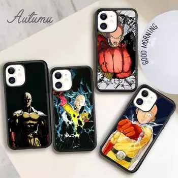 Чехол для телефона ONE PUNCH MAN для iPhone 11, 12, 13, 14 Pro Max mini X XR XS SE 2020 5, 6S, 7, 8 Plus, Samsung Galaxy S21 S22, чехол iPhone 6plus