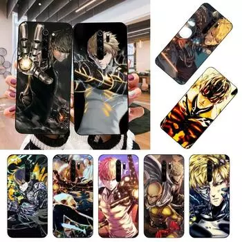 Чехол для телефона One Punch Man Genos для Xiaomi Mi 12 11T 10T 9T Lite Pro Ultra Note 10 Poco F3 F4 X4 GT, мягкий черный чехол для телефона Xiaomi 12 or 12X