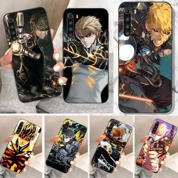 Чехол для телефона One Punch Man Genos для Xiaomi Redmi Note 11 10 9T 8 7 Pro Redmi 10 9 9A 9C 8 7 6, мягкий черный чехол для телефона Redmi Note11-11S 4G