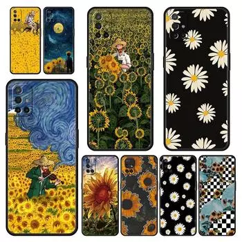 Чехол для телефона OnePlus 11 10 9 Pro 9T 12R 10R 9R 9RT 10T 8T 8 7 6T 7T Nord 2T CE 2 5G N200 N10 N100 Чехол Эстетичный подсолнух OnePlus 11