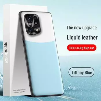 Чехол для телефона Oppo Find X5 Liquid Leather Anti Fall Protective FindX5