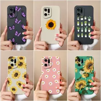 Чехол для телефона OPPO Narzo 30 4G 5G Neo 9 K3 K5 K9X K10 Pro, модная защитная пленка для экрана с подсолнухом, жидкий матовый мягкий силиконовый чехол для бампера OPPO OPPO K3