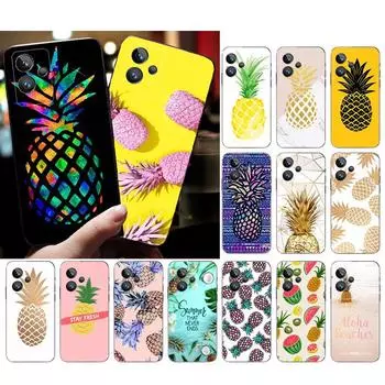 Чехол для телефона OPPO Realme GT 2 Pro X2 Pro XT C25S 9 8 7 6 Pro 6i GT Master C3 C21 C21Y C11 X3 SuperZoom Pineapple Realme C21