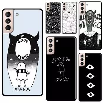 Чехол для телефона Oyasumi Punpun для Samsung Galaxy S21 S22 Ultra Note 20 S8 S9 S10 Note 10 Plus S20 FE Fundas Galaxy S8