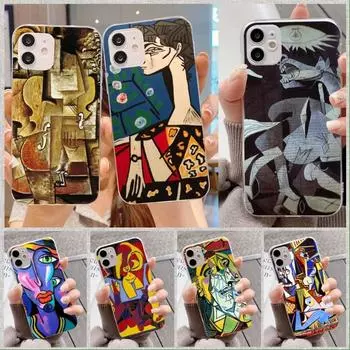 Чехол для телефона Pablo Picasso для iPhone 14 13 12 11 XS X 8 7 6 Plus Mini Pro Max SE 2022, мягкий прозрачный чехол для телефона iPhone 14