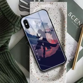 Чехол для телефона Persona 5 Anime Boy Artwork Glass Soft Silicone Case для iPhone SE 6s 7 8 Plus X XR XS 11 12 13 Mini Pro Max iPhone 6 6s&Tempered Glass case