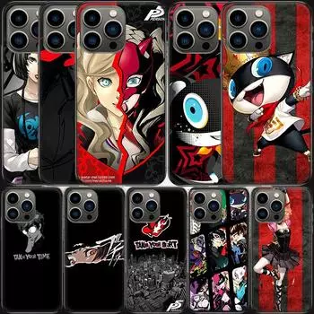 Чехол для телефона Persona 5 с аниме для Apple Iphone 15 13 12 11 14 Pro Max Mini Cover SE 2020 X XS XR 8 7 6 6S Plus 5 5S Чехол для телефона iPhone 12 (12Pro)