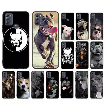 Чехол для телефона Pit Bull с милой собакой Pitbull для Motorola Moto G22 G60 G52 G9 G7 Plus G8 Power G100 G Stylus G30 G10 GPure Moto G Stylus 5G