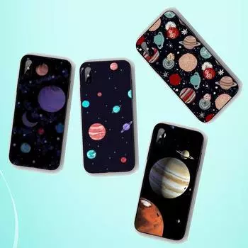Чехол для телефона Planet Hand Drawn Cute для iPhone 11 12 13 Pro Max 5s 6s 7 8 Plus X Xr Xs Max Se 2020 13 Mini iphone 11Pro
