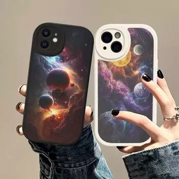 Чехол для телефона Planet из твердой кожи для iPhone 14 13 12 Mini 11 14 Pro Max Xs X Xr 7 8 Plus Fundas iphone 13pro