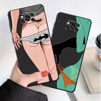 Чехол для телефона Poco X3 Pro X3 NFC F3 GT F1 C40 M4 5G X4 F4 M3 F3 GT X3 GT F4 GT Sexy Girls Ass Pattern TPU Мягкий бампер Luxury Pocophone F1